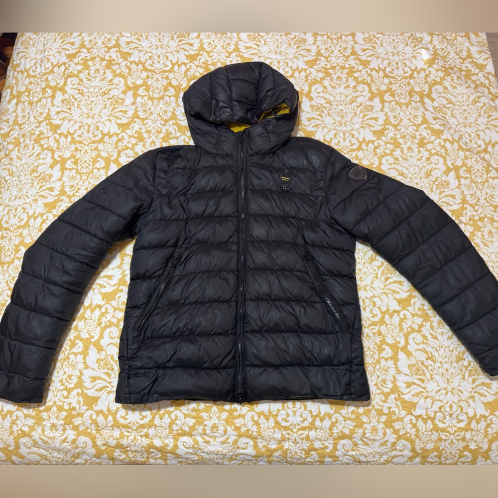 Blauer Men's Black Puffer Jacket